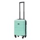 BlockTravel handbagage reiskoffer XS met wielen afneembaar 29 liter - inbouw TSA slot - lichtgewicht - mint groen