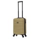 BlockTravel kofferset 3 delig ABS ruimbagage en handbagage 29 29 en 95 liter - inbouw TSA slot - olijf groen