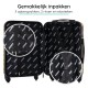 BlockTravel handbagage reiskoffer XS met wielen afneembaar 29 liter - inbouw TSA slot - lichtgewicht - olijf groen