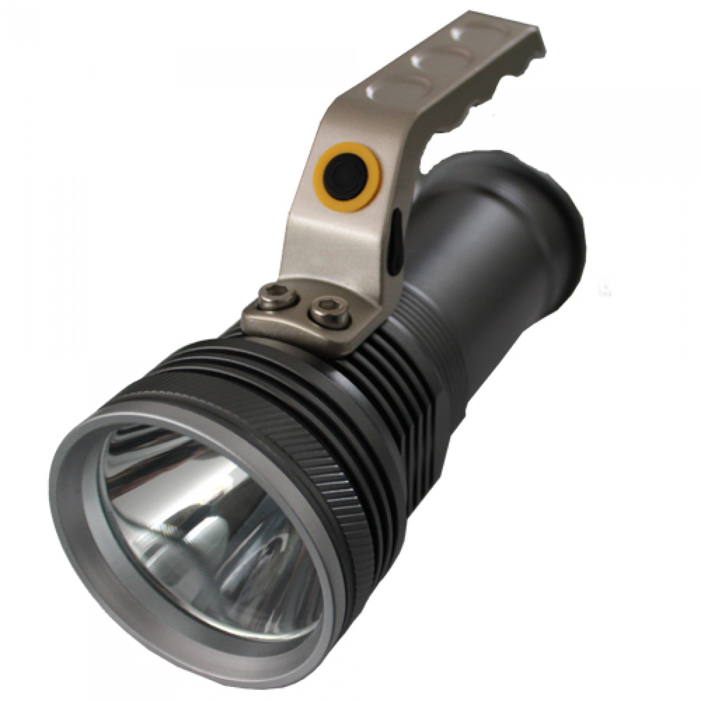 LED zaklamp met handvat oplaadbaar 800 lumen spatwaterdicht