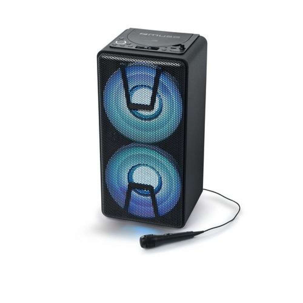 Muse M-1820DJ Bluetooth Party Box speaker CD en ingebouwde batterij
