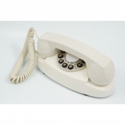 GPO 1959AUDREYIVO Retro Audrey telefoon met druktoetsen klassiek ontwerp creme