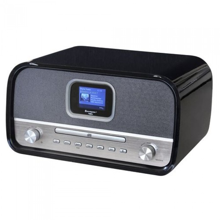 Ochtend gymnastiek complexiteit Ampère Soundmaster NMCDAB990BLACK Stereo DAB+ radio CD speler bluetooth en USB