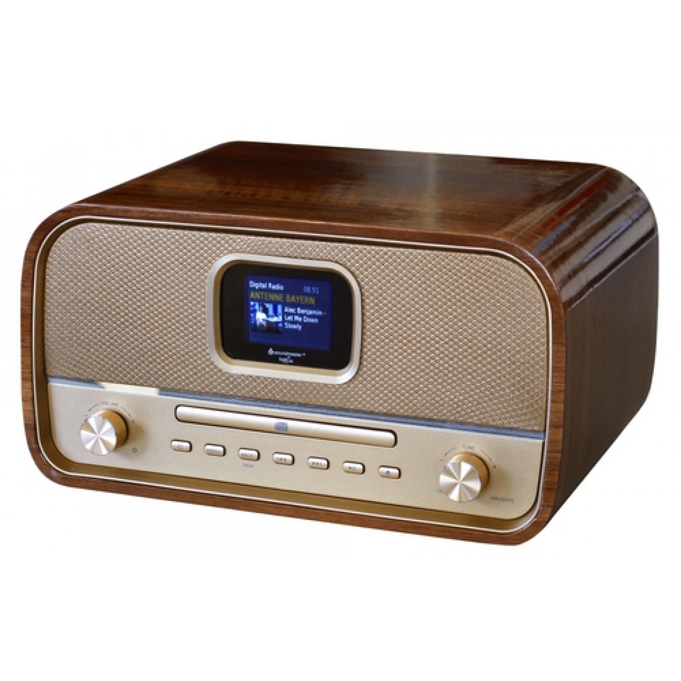 Soundmaster Nmcdab990gold Stereo Dab Radio Cd Speler Bluetooth En Usb Nmcdab990gold 1400x1400w 