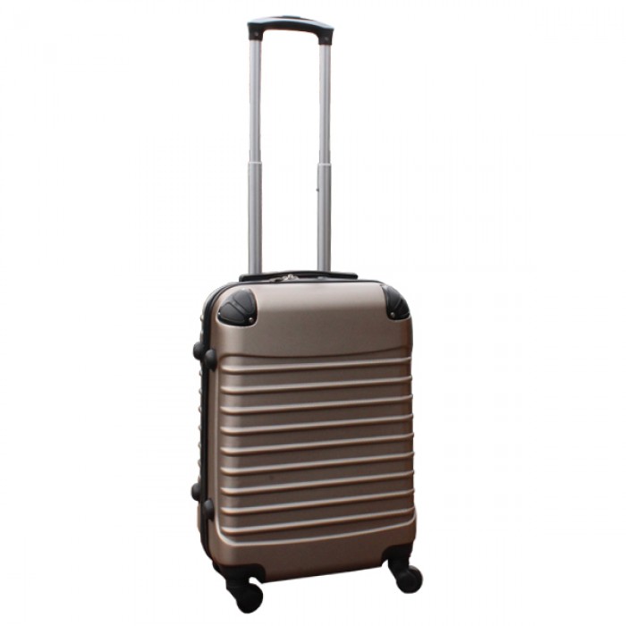Travelerz handbagage koffer met wielen liter - - - champagne
